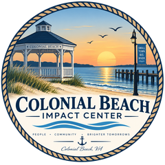 Colonial Beach Impact Center logo